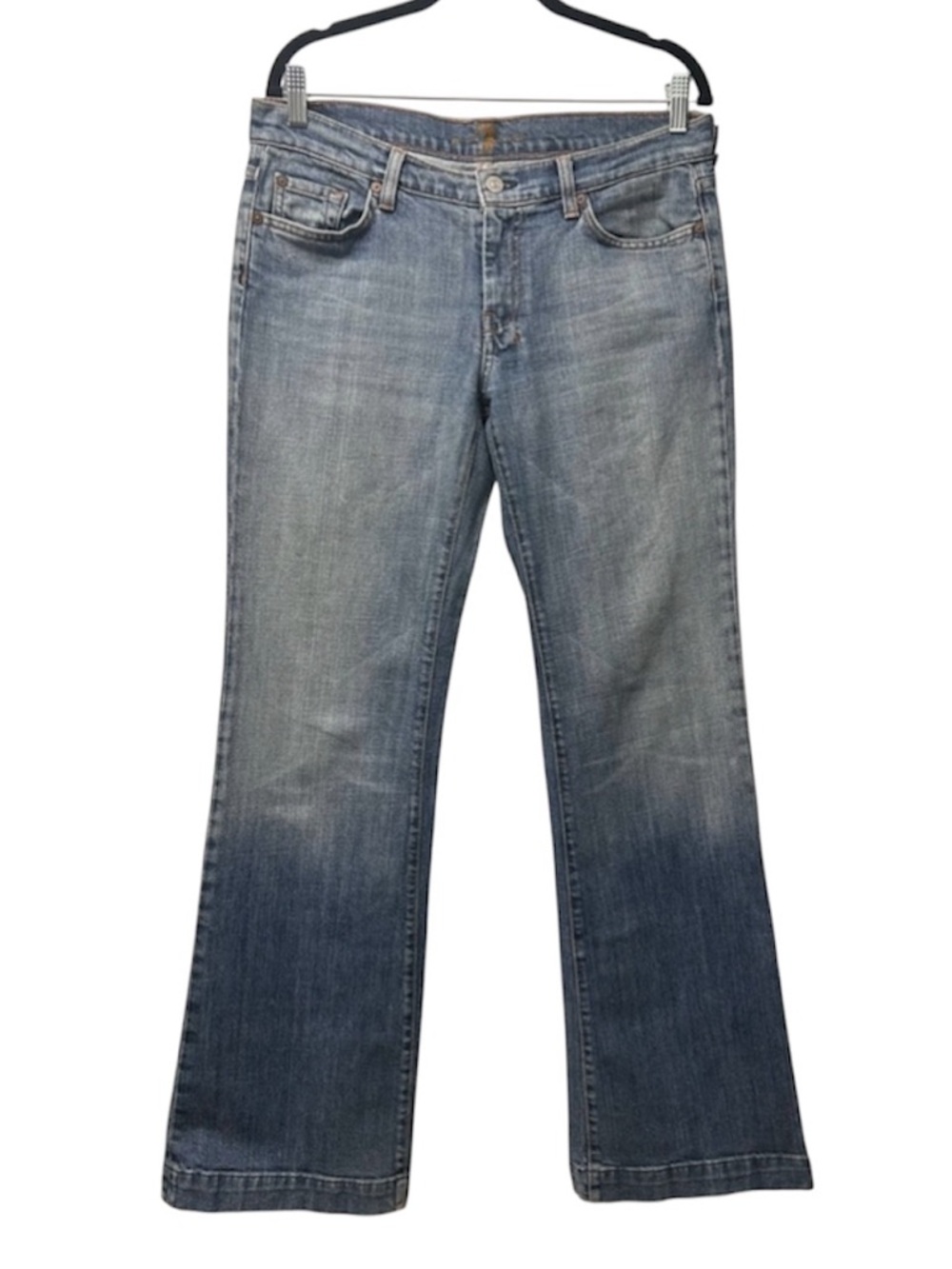 Vintage 7 For All Mankind Dojo Jeans Wide Leg Trouser